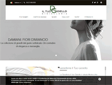 Tablet Screenshot of gioielleriailtuogioiello.com